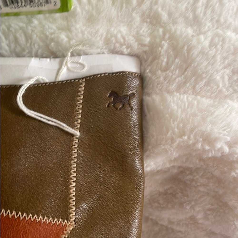 Patchwork Leather Boots - image 5